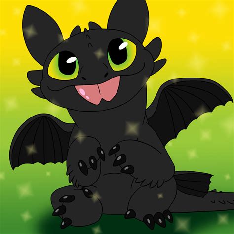 Baby Toothless By Radcatblakat On Deviantart