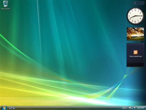Offizielles Windows Vista Hintergrundbild