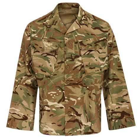 British Army Mtp Multicam Barrack Dress Shirt Military Cadets Combat