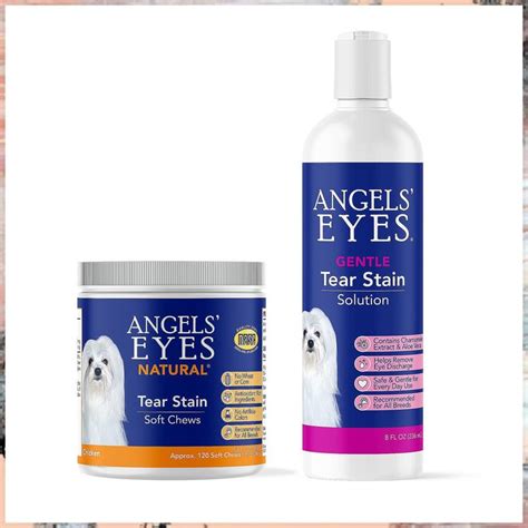 Angels Eyes Tear Stain Chicken Chews 120 Count And Tear Stain Solution Starter Kitchx120tss