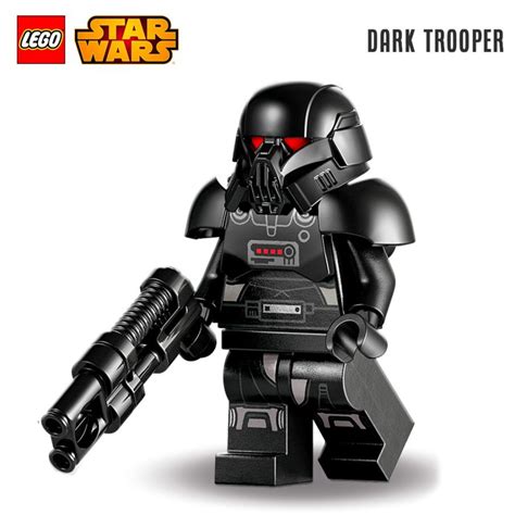 Minifigure Lego Star Wars Dark Trooper Super Briques