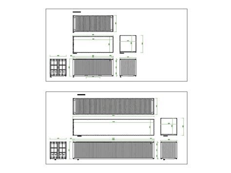 Container Dwg Cad Model Download Containerbasis De