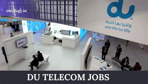 Du Telecom Jobs In Dubai Du Careers 2022 Announcement In Uae