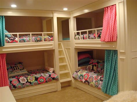 Our New Bunk Room Cool Bunk Beds Girl Bedroom Decor Bunk Bed Designs