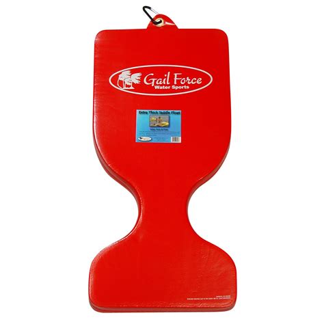 Gail Force Extra Thick Saddle Float Red Overtons