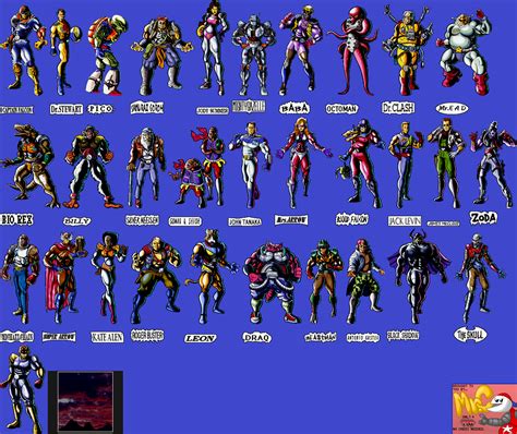 The Spriters Resource Full Sheet View F Zero X Character Portraits