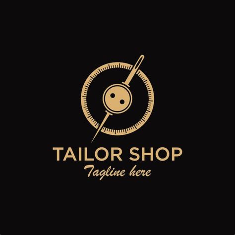 Premium Vector Tailor Shop Logo Template Simple And Elegant Tailor