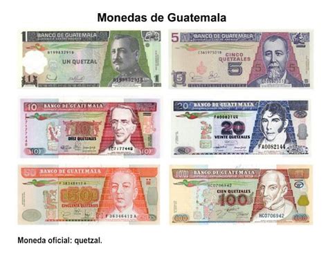 Coleccion De Billetes Imagenes De Dinero Quetzal Moneda Abecedario