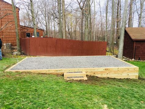 Let Us Install Your Shed Foundation Artofit