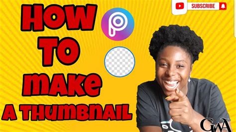 How To Make Thumbnails Simple Method Using Picsart Youtube