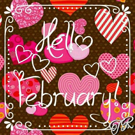 Hello February February Crafts February Valentines February Ideas