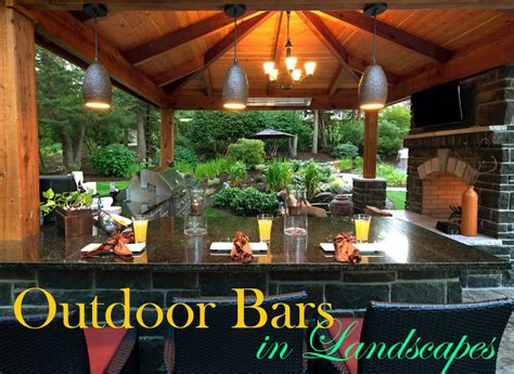 20 Outdoor Bars In Landscapes Paradise Restored Landscaping Outdoor