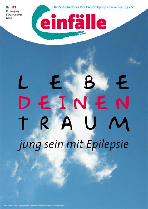 Einfälle Nr 115 3 Quartal 2010 Deutsche Epilepsievereinigung