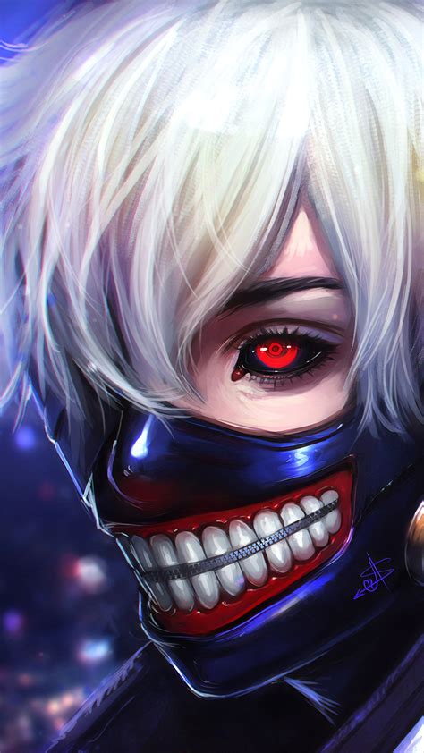 Multiple sizes available for all screen sizes. 1080x1920 Tokyo Ghoul Kaneki Ken Art 4k Iphone 7,6s,6 Plus ...