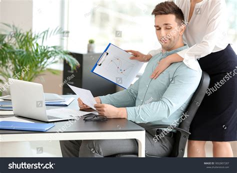 Sexy Secretary Seducing Her Boss Office ภาพสต็อก 1892807287 Shutterstock