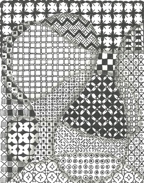 Zentangle Grid Patterns