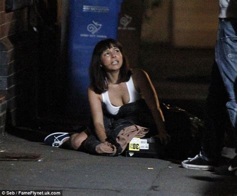 Roxanne Pallett Gets Kicked Out Of Her House As She Films Scenes For