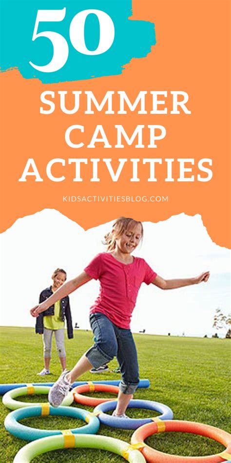 50 Fun Summer Camp Games For Kids Artofit