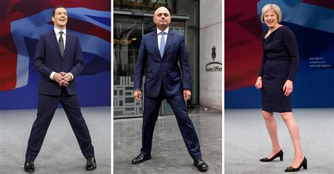 Standing outside the home office sajid javid followed george osborne, david cameron and theresa may in striking the awkward stance that is supposed to strike notes of confidence. Why do Tories keep standing like this? | Metro News