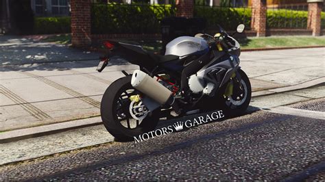 GTA V BMW S1000RR Motors Garage Modding Studio