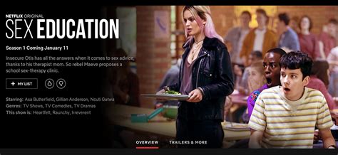 Netflixs “sex Education”