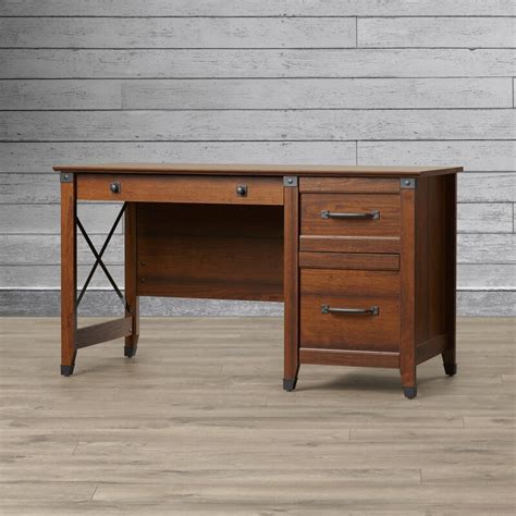 It arrived in perfect condition. Loon Peak Newdale Computer Desk & Reviews | Wayfair