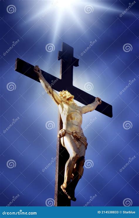 Remembrance Of The Crucifixion And Sacrifice Of Jesus Christ Stock