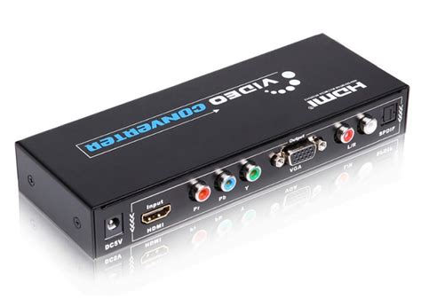 Multi Av Converter Hdmi To Vga And Component Audio Extraction