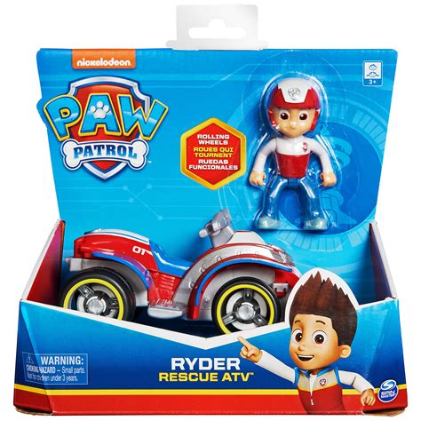 Buy Paw Patrol Ryders Rescue Atv Vehicle With Collectible Figure For