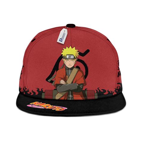 Naruto Kurama Snapback Hat Custom Seal Naruto Anime Hat Robinplacefabrics