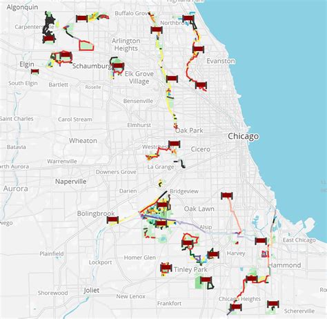 Cook County Forest Preserve Map World Map