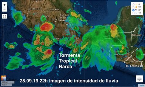 Se Forma La Tormenta Tropical Narda Al Sur De México Climaya