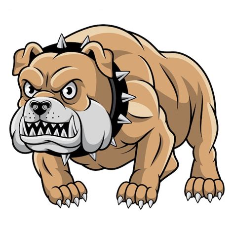 Premium Vector Bulldog Mascot Vector Illustration
