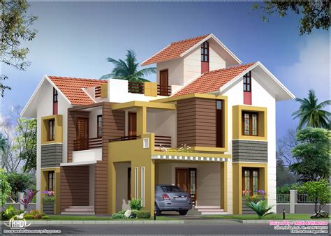 2000 Sqfeet Villa Floor Plan And Elevation Kerala Home Design And