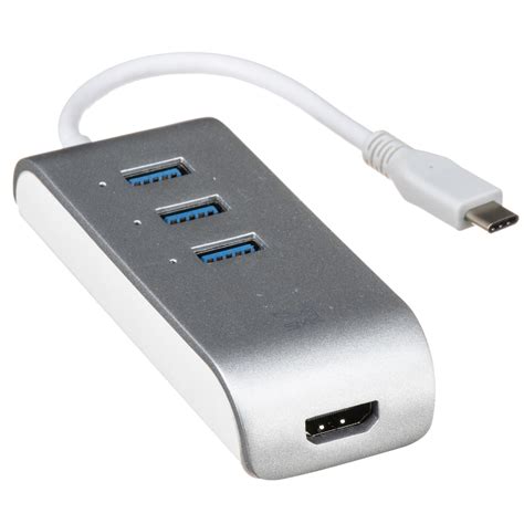 Smk Link 3 Port Usb 30 Type A Hub With Hdmi Port And Vp6930