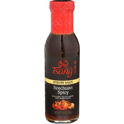 House Of Tsang Szechuan Spicy Stir Fry Sauce 115 Oz Pack Of 6