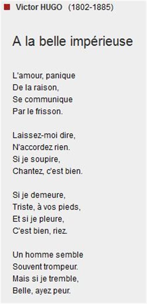 French Poems