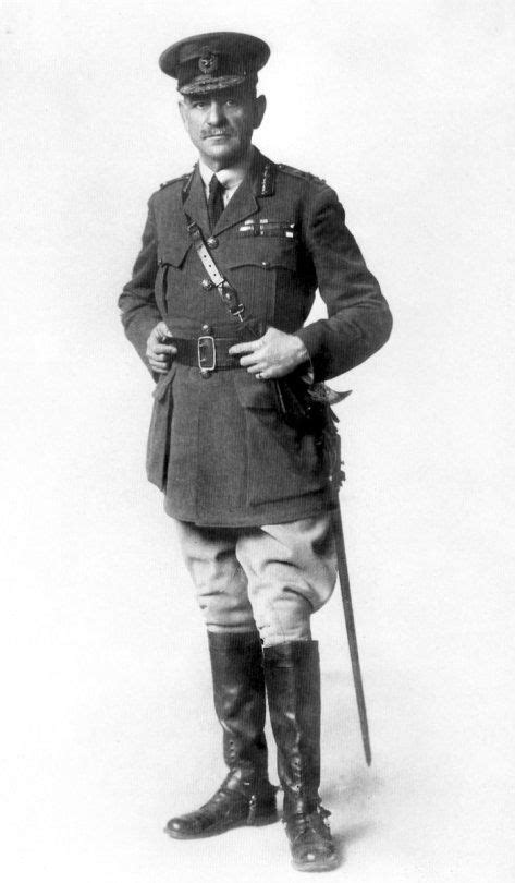 Major General John Monash Commander Of The 3rd Australian Division