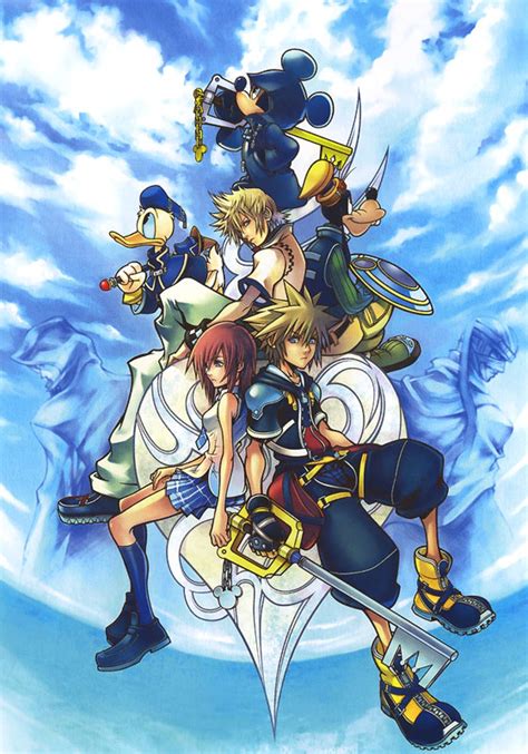 Promotional Art Characters And Art Kingdom Hearts Ii