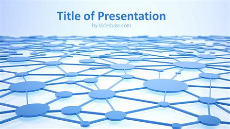 Free Network Powerpoint Template Printable Templates