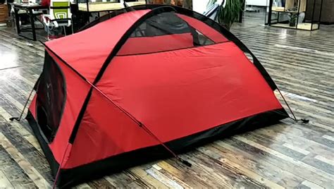 High Quality 2 Person Canvas Camping Tent Outdoor Sunshade Camping Tent