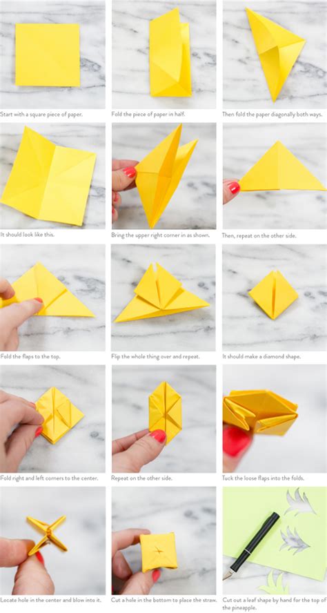 Sticky Note Origami Instructions Tutorial Origami Handmade