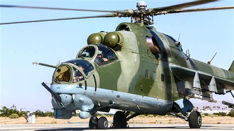 Marines Want Contractor Flown Russian Mi 24 Hind Helicopter Gunships At