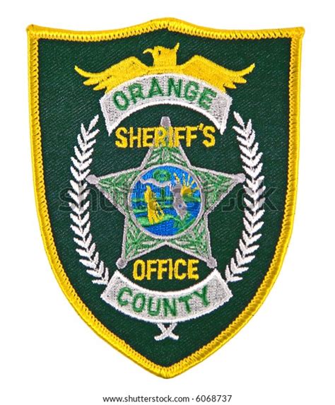 Orange County Sheriffs Office Uniform Shoulder Stock Photo 6068737