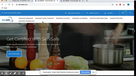The program is accredited by ansi and the conference for food protection. Purchasing ServSafe Food Handler online course and ...