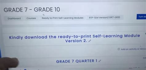 Detailed Steps On How To Download E Slm Version 2 Ready To Print Self