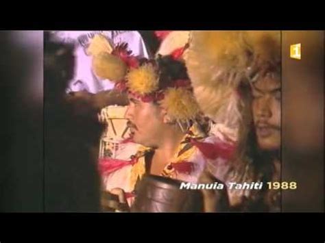 La soirée du Heiva i Tahiti Manuia tahiti 1988 YouTube