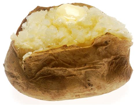 To gauge doneness, using a thermometer is still recommended as the internal temperature. Baked potato - Wikipedia