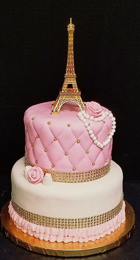 Paris Birthday Cake Paris Themed Cake Paris