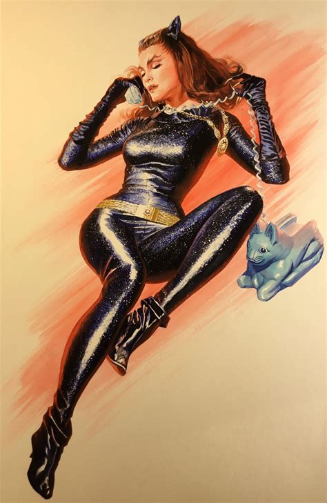 Catwoman Julie Newmar By Alex Ross R Comicbookart